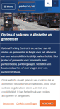Mobile Screenshot of parkeren.be